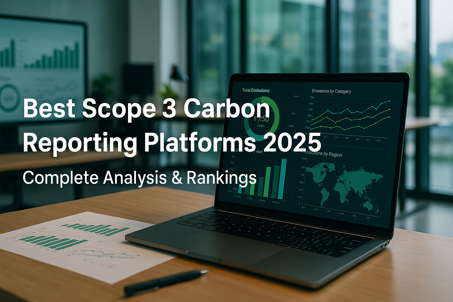 CarbonAnalytics blog post about Best Scope 3 Carbon Reporting Platforms 2025: Complete Analysis & Rankings