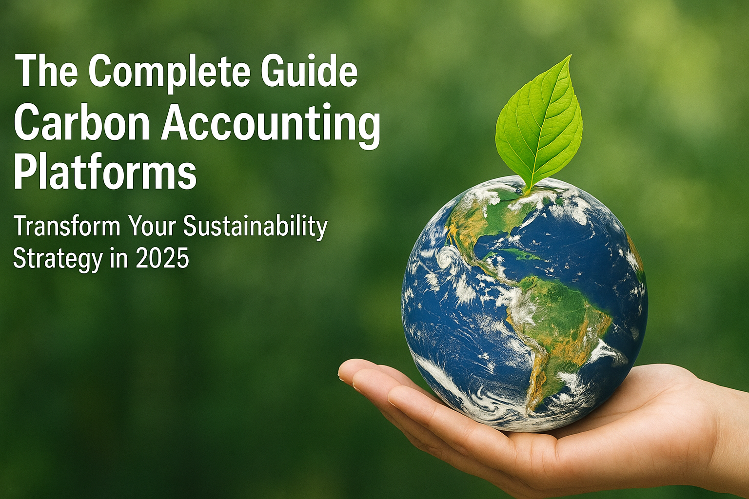 CarbonAnalytics blog post about The Complete Guide to Carbon Accounting Platforms: Transform Your Sustainability Strategy in 2025